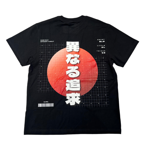 "ORIGIN" TEE - BLACK
